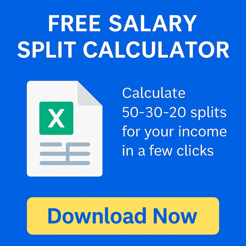 Download Salary 50-30-20 Planner