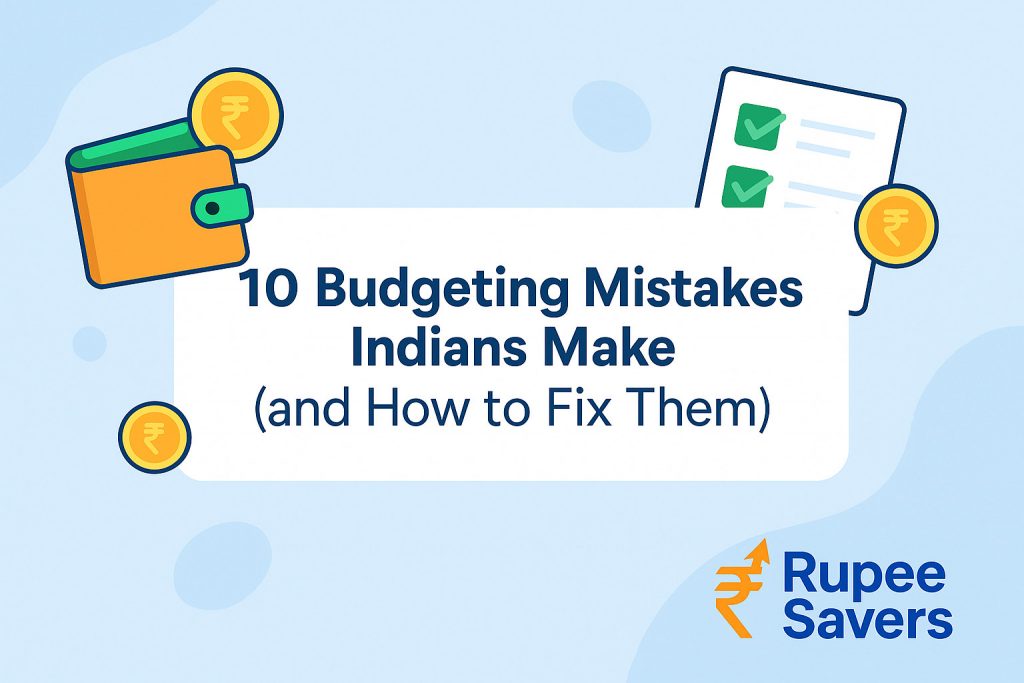 10 Budgeting Mistakes Indians Make (and How to Fix Them)